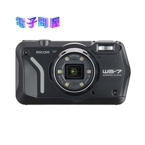 RICOH デジタルカメラ WG-7 ブラック